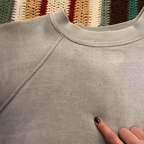 [USED] VINTAGEミントカラー半袖SWEAT🌿