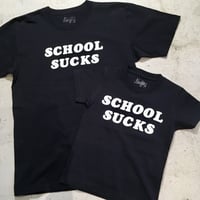 [Naughty] SCHOOL SUCKS S/S Tee  -for kids -