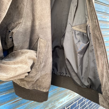[USED] PIG SUEDE BLOUSON！