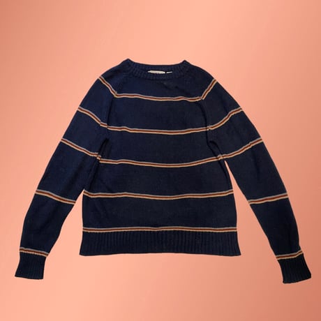 [USED] マルチボーダー ACRYL KNIT！