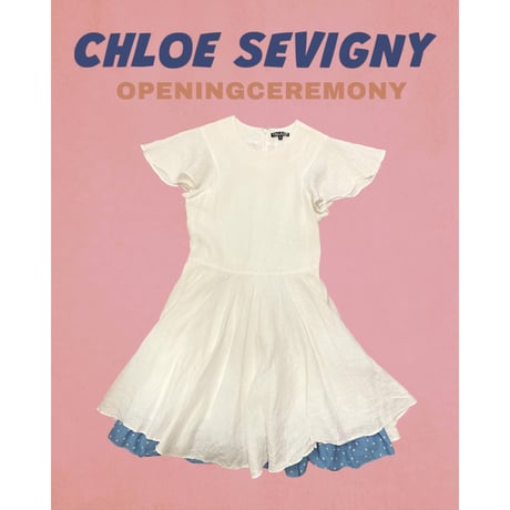 [USED] CHLOE SEVIGNY FOR OC / LINEN ドレス