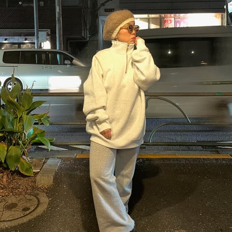 [SELECT] 10oz T/C HALFZIP SWAET