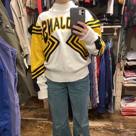 [USED] made in U.S.A. チアガール ニット