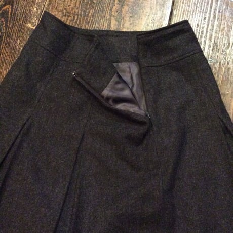 [USED] WOOL プリーツスカート