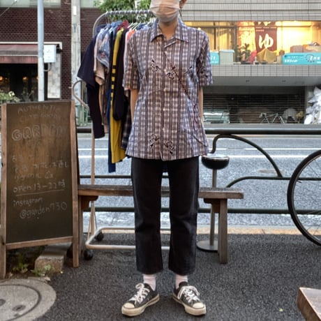 [USED]"大鵬"大相撲 開襟シャツ