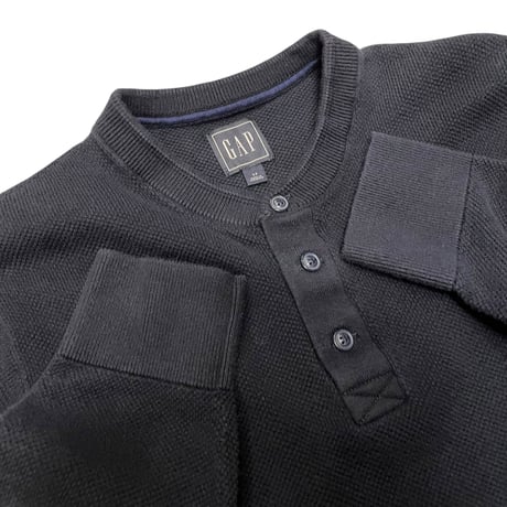 [USED] "GAP" ヘンリーネックTOPS