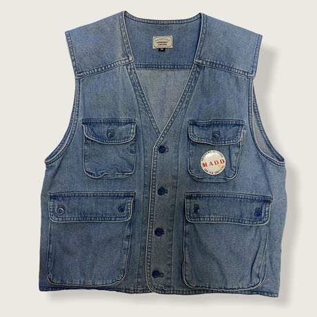 [USED] 4POCKET DENIM VEST！