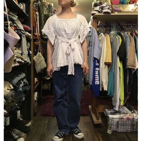[USED] ゆった〜りWhite Cotton チュニック