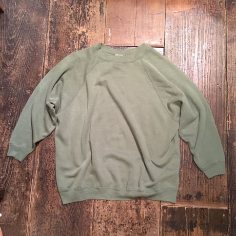 [USED] 渋めグリーンのBIG SWEAT