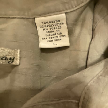 [USED] Batck Bay シャツ