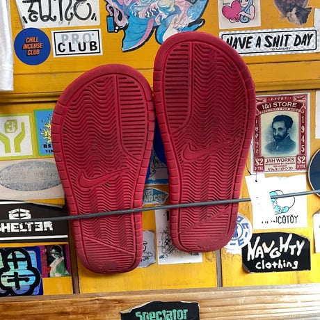 [USED]NIKE zip pocket SANDAL ❤️💙