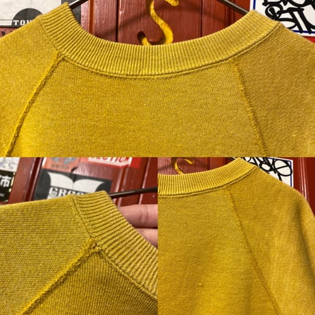 [USED] VINTAGE MUSTARD SWEAT！