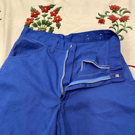 [USED] 70's  Dickies BLUE PAINTER PANTS