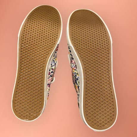 [USED]花柄🌸🌼🌷VANS AUTHENTIC
