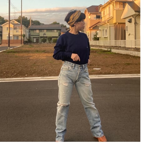 [USED] スッキリ💙Levi’s  ニット