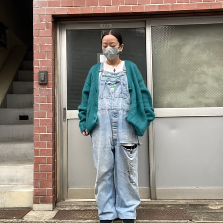 [USED] モヘア調 ニットカーディガン