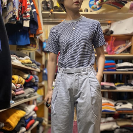 [USED] BLUE ボーダーS/S Tee！