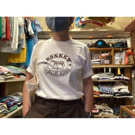 [USED]  80's OLD DONKEY Tee