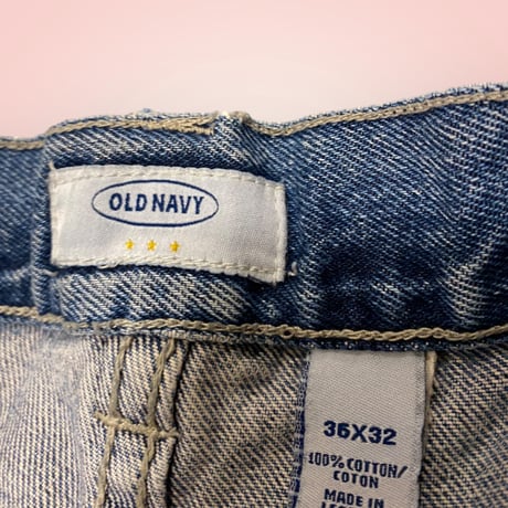 [USED] OLD NAVY 紐入り PAINTER PANTS size:w36