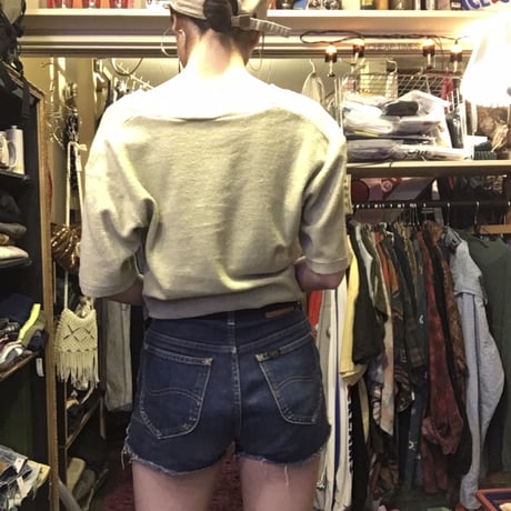 [USED]  U.S.made !! パイル地TEE