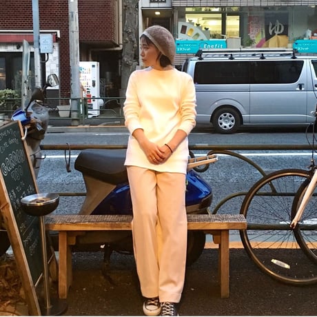 [USED] 70's POLY PANTS♡