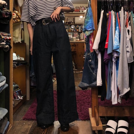 [USED]  made in JAPAN ワイドデニム♡