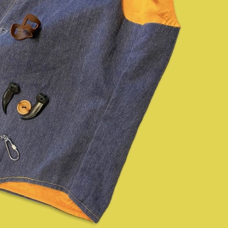 [USED] HAND MADE🧵DENIM ベスト