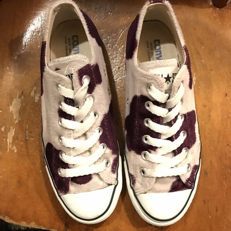 [USED] 90's 牛柄 ALLSTAR Lo ”made in JAPAN”