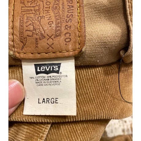 [USED] Levis コーデュロイJKT