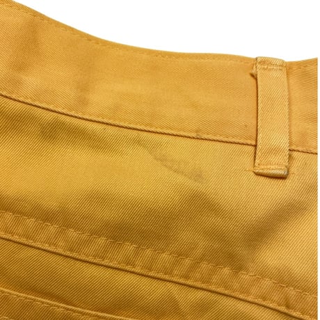 [USED] 80's P.S GITANO yellowバギーパンツ