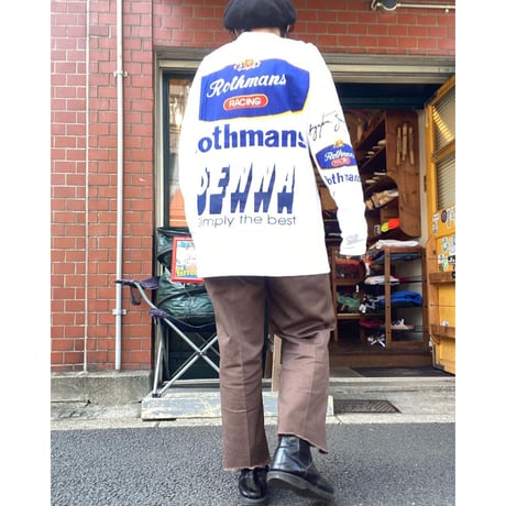 [DEADSTOCK] アイルトンセナ / ロスマンズ  ロンTee