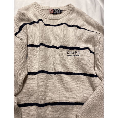 [USED] 'CHAPS' RALPH LAURENコットンニット