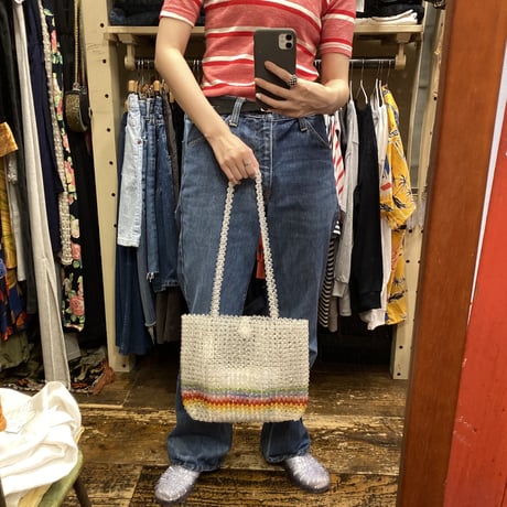 [USED]  クリアビーズBAG♡