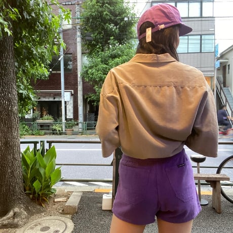 [USED]cotton PURPLE ショーツ💜