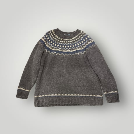 [USED]  ノルディック柄 KNIT