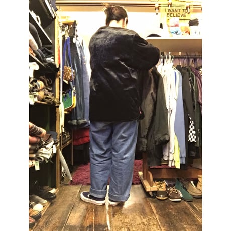 [USED] ベロア キルティング JKT