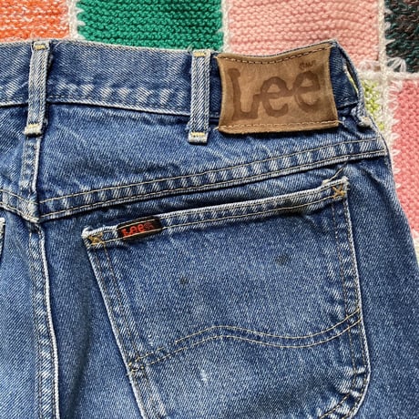 [USED] 80's Lee CUTOFF DENIM / W31