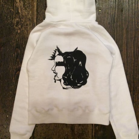 [HAMADARAKA] PRINT パーカー