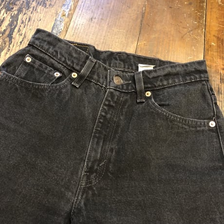 [USED] Levi's 512 SLIM BLACK DENIM