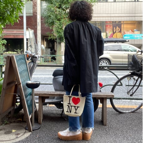 [USED]  I♡NY   PVC素材 HAND BAG