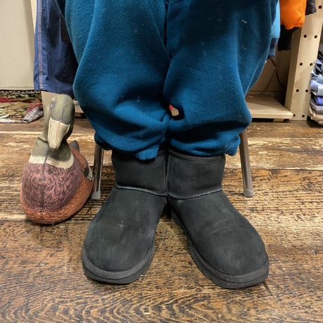 [USED]  UGG🐑シープスキンブーツ BLACK