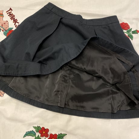 [USED] 'KATE SPADE SATURDAY'ブラックSKIRT