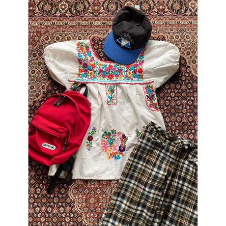 [USED] vintage メキシカン 刺繍チュニック