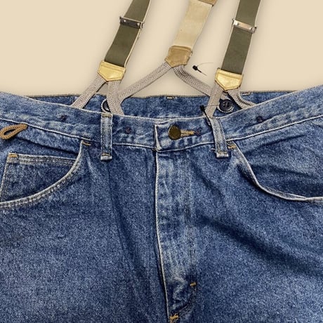 [USED] wrangler ダブルニー DENIM PANTS！