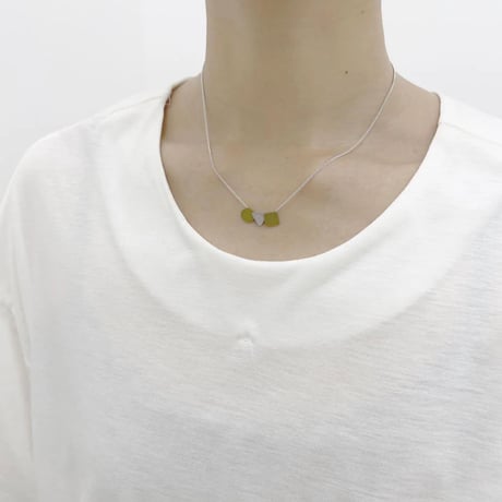 [Aquvii] ⚪︎△◻︎ shapes necklace
