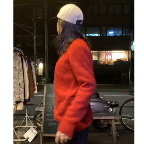 [USED]ネップ肘当てセーター