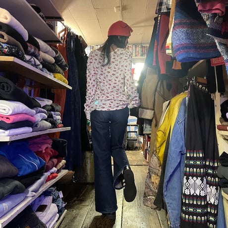 [USED] U .S .NAVY風 DENIMのマリンパンツ