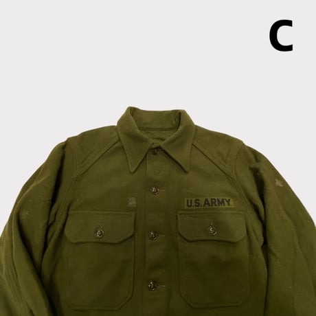 [USED] 50's US ARMY ウールシャツJKT