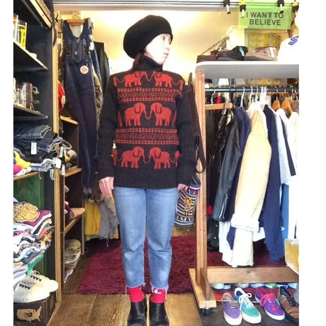 [USED]象のタートルニット