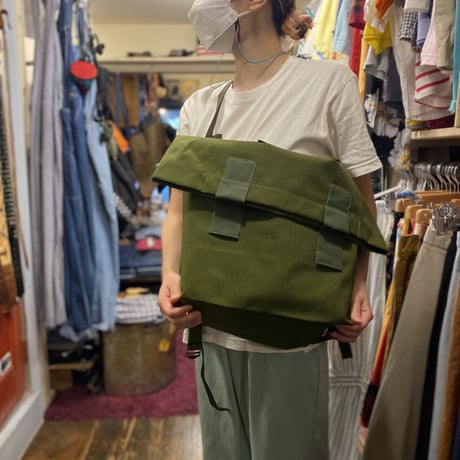 [DEADSTOCK] デンマーク MILITARY BAG リュック&メッセンジャー